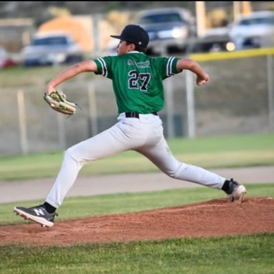 Uncommitted CO 2027, (Junior) 3.8 GPA. Wyoming. 5’8”, 145lbs. RHP, 2B, OF, PO for Varsity. 2025 Pitcher of the year for 17u and 19u.