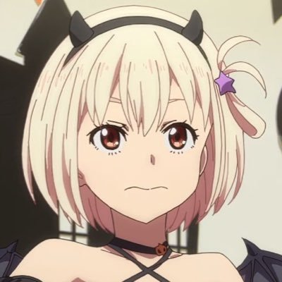 ただのリコリコオタクです!🚹 🫶→リコリコ 着せ恋 ごと花 (三玖、四葉、一花)オバロ(アルベド) そに子 無言フォロー失礼します!!無言フォロー大歓迎!仲良くしてください!ヾ(*´∀`*)ノ