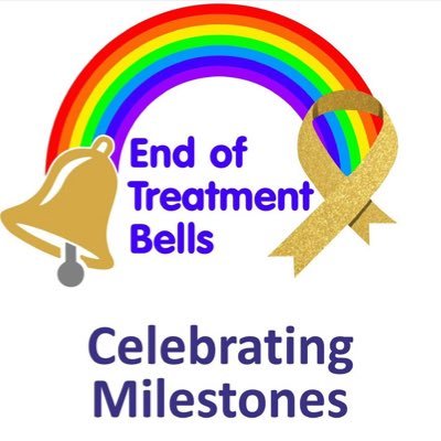 We donate bells for patients to ring during and after their treatments. We’ve donated 468 so far and 67 Milestone Plaques 🔔 Registered Charity: 1195482