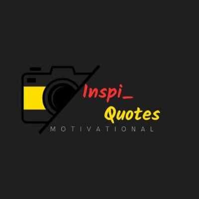 inspiquotesin's profile picture. Sharing daily quotes to motivate, inspire, and make you smile 😊 | Love, life & positivity | Visit: https://t.co/aCDw19sPk9
