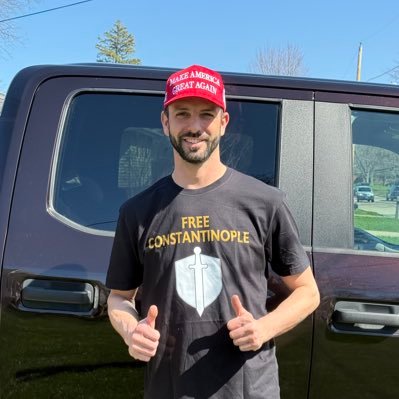 Father. American. Anti-Communist. Wisco. NorthWoods. CHRIST is King.