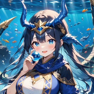 AIイラスト垢です!青髪の龍娘をメインでやらさせていただきます⛄️AIイラストレーターさんはフォローします✨良ければフォロバお願いします🙏変な垢はブロックさせていただきます❌青色系のイベントは定期的に参加させて頂きます🌊🐉お師匠様➡️@placibo310 お姉ちゃん➡️@Arice_Interface