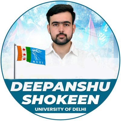 DeepanshuS_001's profile picture. Student Activist | University of Delhi | For the Students, Among the Students | DAVian | NCC CADET | Member- @NSUIDelhi