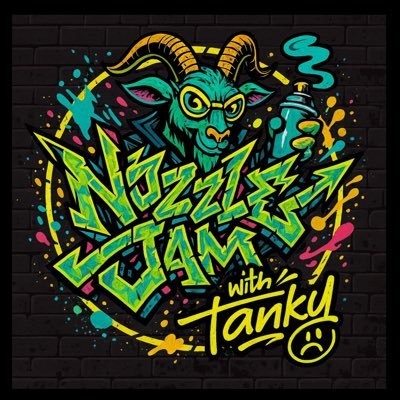 NEON GRAFFITI SPLASHING 90s KID TURNED TIRED NERD, MAKING MID LOFE CRISIS CONTENT