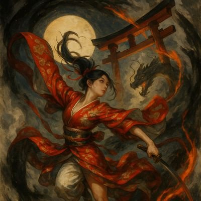 AI×墨絵で幻想的な「影墨画(Kage-Sumi Art)」を創作。
月夜・四神・剣舞など和の美を発信 ✒️🌙
朝は #くらしのウェルネス通信 で健康Tipsも。
Pharmacist & AI Sumi-e Artist | Sharing Japanese-inspired art worldwide