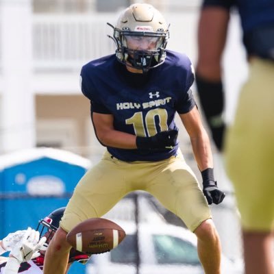 Holy Spirit 2028’ NJ | 6.0 165 | Pos WR/RB | 4.44 gpa | 215 Bench | 315 squat | 4.6 40 |DylanJGranzow@gmail.com | phone 609-204-4042 |