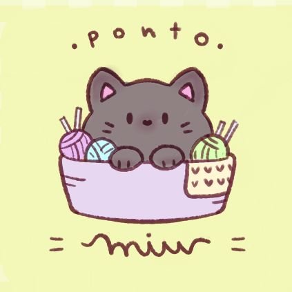 pontomiu's profile picture. Fazendo amigurumis fofos 
Me siga no insta e tiktok @pontomiu
🍄Em breve vou abrir uma lojinha ^^