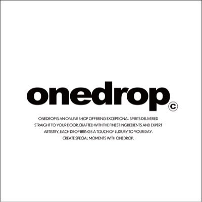 officialOneDrop's profile picture. Creator First / Sustainable Conscious メインはIG@1drop_official(4.4万人)お問い合わせはDMで