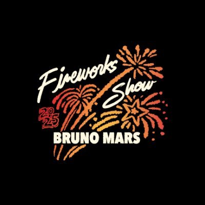 Bruno Mars Fireworks Show 2025 #ブルーノ花火