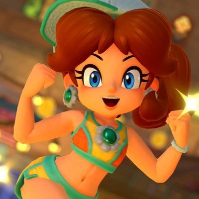Here’s some daily princess daisy! posting official art and reposting fan art 🔥 / @roximum runs this lovely twt! / April 21 🥳🎉