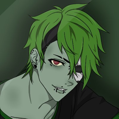 🔞 18+ only,
Vtuber, variety streamer, They/them, chronically ill, mostly tired, little bit crazy, whole lot zombie. England.