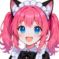 猫イラスト ゆみ 汎用モデル live2d -vtuberかわいい猫 -ブロンド - ゆみ