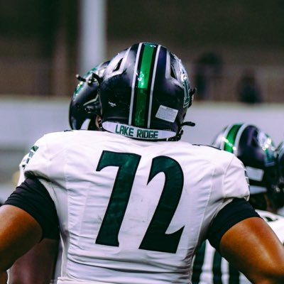 OL @LakeRidgeFB | 6’2 280 lbs | Student Athlete | 2027 | OT, OG, C | 2 Chronicles 15:7 | 3.98 GPA | Honorable Mention All-District 6A Region 3 | 📱817-602-5061