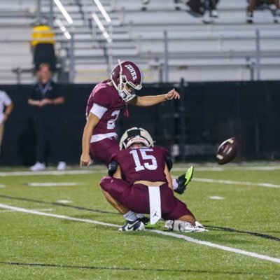 ||Jenks high school, Tulsa OK||C/O 2027||5’9||150lbs||4.12 wgpa||Football/Track: 11.5 100 M||K/WR/DB||(918)-500-4279|| ✝️