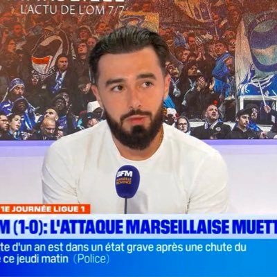 Intervenant « supporter » pour @BFMMarseille et correspondant sportif passé par @LaProvence