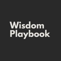 Wisdom Playbook (@wisdomplaybook) 's Twitter Profile