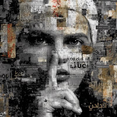 My art hopefully brings to light. Those people who are being oppressed. Their voices silenced by corrupt government dictators and elite classes.