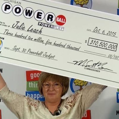I'm Julie Leach the winner powerballs of $300,500,000jackpot I'm giving out1000,000 as charity for those who's struggling need help business or deaf