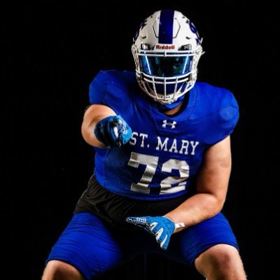 ‘26 OL/DL #72 | 6’1” 275 | St. Mary HS | 3.73 GPA | NCAA ID: 2412477965 | 862-373-2914 | masonmania72@outlook.com | HC Paul Johnsen pjohnsen@stmaryhs.org