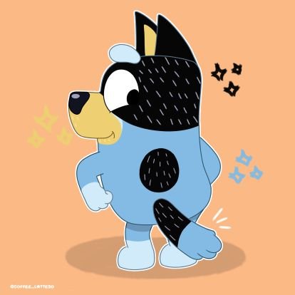 🧡 Bluey Fan Page💙 | Screenshots, Iconic Moments, and Memes from the Series 📷✨| Humor 🐾
Art account: @coffee_latte20