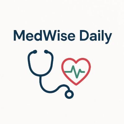 MedWiseDaily's profile picture. 🌿 Medwise Daily | Your daily source of trusted health tips & wellness advice. Empowering you to live healthier, happier, and stronger every day! 💪