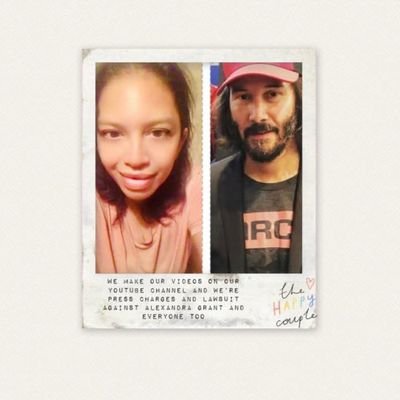 Oue private account that we share as a couple👩🏻❤️👨🏻and we don't request ,We'll still doing our lawsuits and restraining order against Alexanda Grant!
