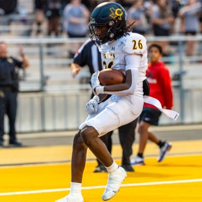 28' WR/DB(ATH)• 6'0 • 170lbs• Student Athlete~3.6 GPA • Crandall HighSchool~@coach_lewis43~Cell:469-537-3275