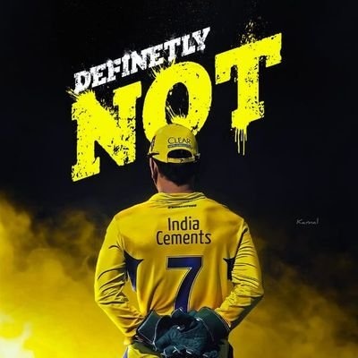 ysnKiran_77's profile picture. Die Hard Devotie of @msdhoni ❤️  
Just Cricket,Movies and chill🕺🏻💥               
#Prabhas💞