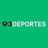 Antena3Deportes's profile picture. Cuenta Oficial de los Deportes de Antena 3 Noticias. Toda la actualidad deportiva, en #Antena3Deportes