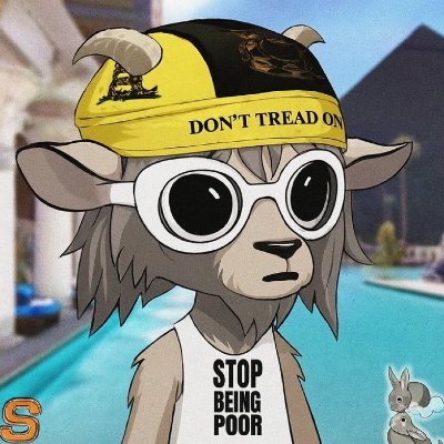 1 DOGECOIN = 1 GOATCOIN
Doge + Goat = a better world - Co Creator of Dogecoin