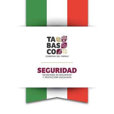 Cuenta de la Secretaría de Seguridad y Protección Ciudadana del Estado de Tabasco.