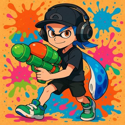 スプラエンジョイ勢 タメ呼び歓迎🙌 マリカーワールドとかマリパとかも一緒にできる人いたら！  夜型大学生