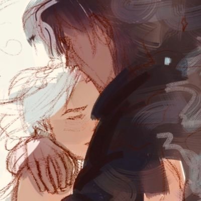 —— “A blue flower grew from a chink in a wall of ice, and filled the air with sweetness. . . .” 🌬️@ranyadraws