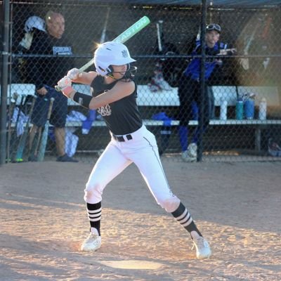 Leilana_5's profile picture. c/o 2030🎓 | Athletics Mercado Gold | shortstop/outfield | Home to first time: 2.66 | Lake Middle/High School 4.25gpa | #5🥎