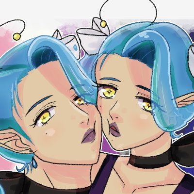 ✧they/them 🩷🤍💜🖤💙
✧artist✧youtaite✧lowkey vocaP
⛔NO AI/NFTs⛔
🎨➺ https://t.co/oaKJiu9ymT
🦋➺ https://t.co/j0gAKJC3Ya