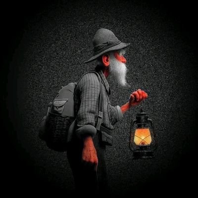 GeorgemanGms's profile picture. Amine  /  AI Mining  / 4k Wallpaper  /  Grandfather