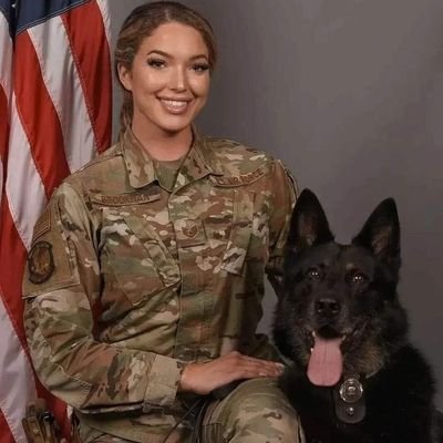 K9 Dog handler in the United States Air Force.