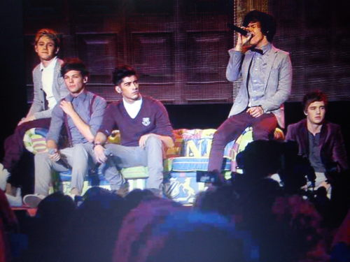 well I love one direction and my friend cathy