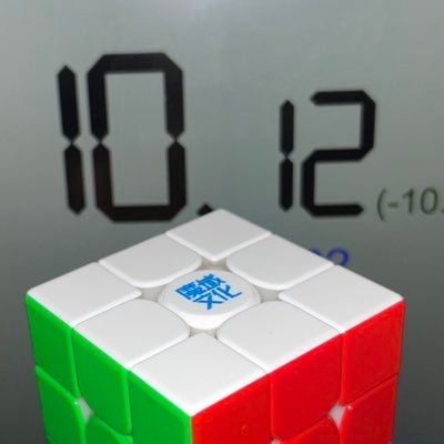 T_SpeedCuber's profile picture. 無言フォロー失礼します。去年末から始めた初心者キューバーです 3×3×3PB 1/5/12/100=12.00/16.56/17.88/19.43 基本見る専です