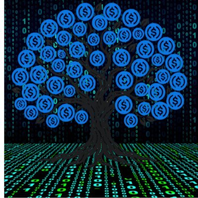 The first ever REAL money tree.
Automatic payouts in USD based on volume.