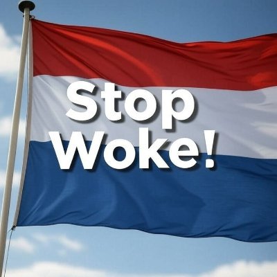 I hate left-wing people and left-wing media and my mission is stop woke!!!