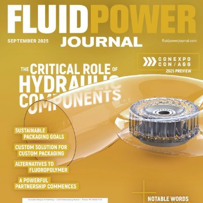 As the official publication of the International Fluid Power Society, we increase awareness of the industry's products and innovations.