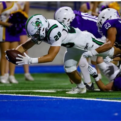 Running Back | 2028 | Southlake Carroll, TX | 6’ | 190 Lbs | 4.5 - 40 | Track 100m, 4x100, 4x400 relay | GPA 3.7 | NCAA#2502521484 | 941-524-5838