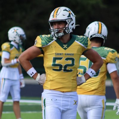 6’2, 190 pound outside linebacker, St.Xavier high school, Louisville Kentucky