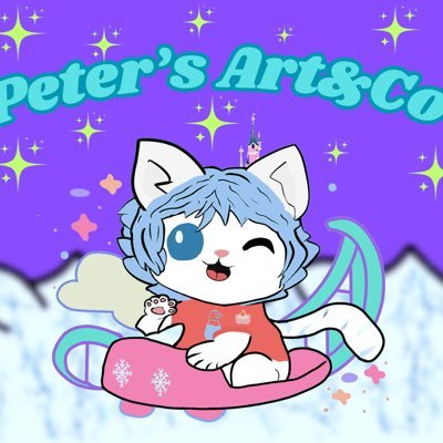 Hello i’m White Cat with Ice Blue . My commission is open : https://t.co/0f5pRnArdH Don’t hesitate to Dm’s Me ^^