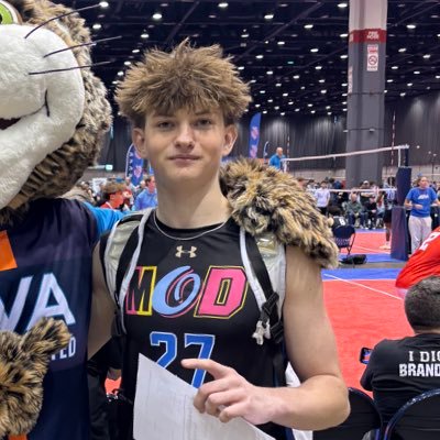 Kevinscherbaa's profile picture. class of 2027 Mod vb club 6’4 middle blocker Approach touch 11’4.5