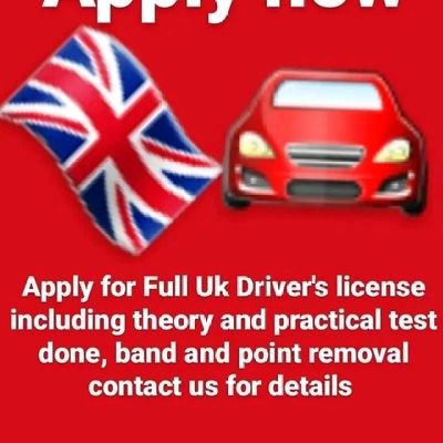 A UK vendor providing
driving license
Bank notes
cloned cards
CSCS cards
Dm for more info