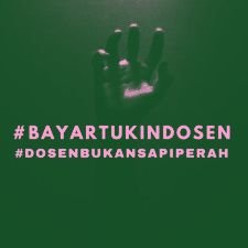 Para Dosen ASN yang berjuang menuntut hak tunjangan kinerja yang belum dibayarkan pemerintah sejak 2020
Tukin BUKAN Serdos
Tukin BUKAN Bonus
Tukin = UPAH