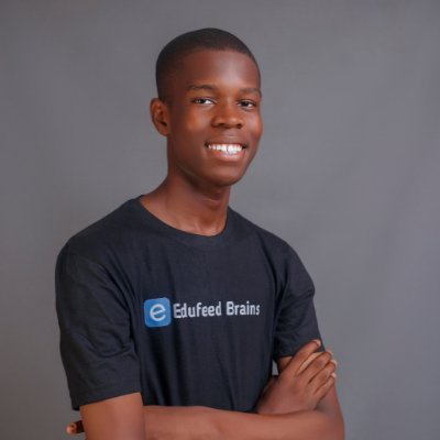 miracle__nonso's profile picture. Co-Founder 👩‍🏫 | Educationist | React Native Dev 💻 | Empowering students with Edufeed Brains