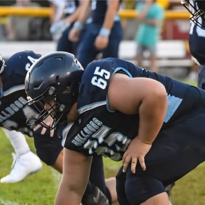 Hampton high-school starting defensive tackle sophomore 2028🌟⭐️ 6'1 300